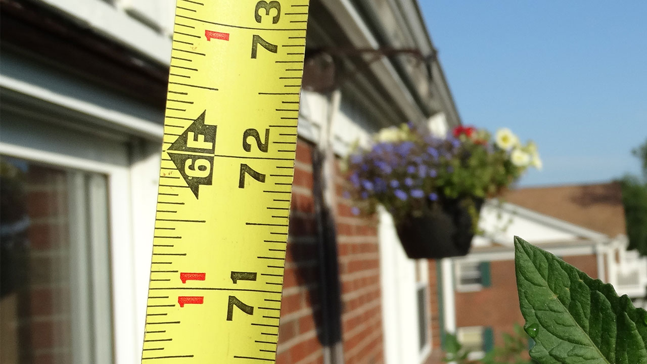 Measure Roof From Ground