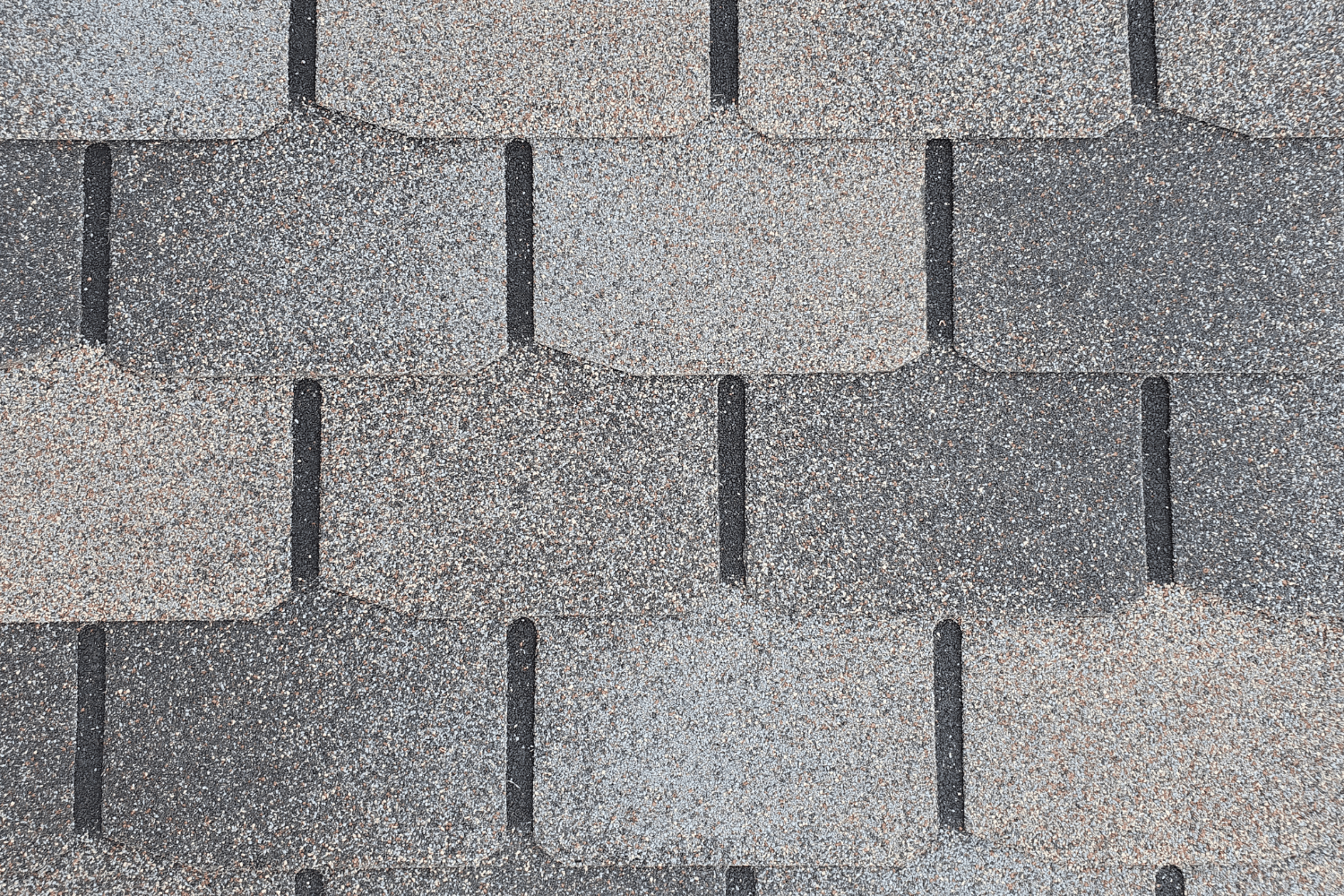 A comparison illustration of architectural shingles versus other roofing materials like metal and wood shakes. 