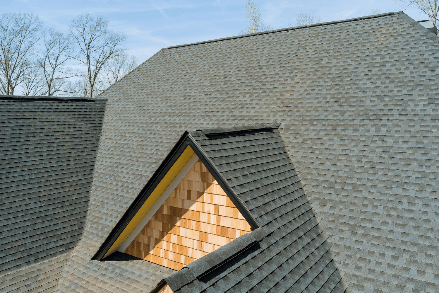 Preparing a roof deck for shingle installation.