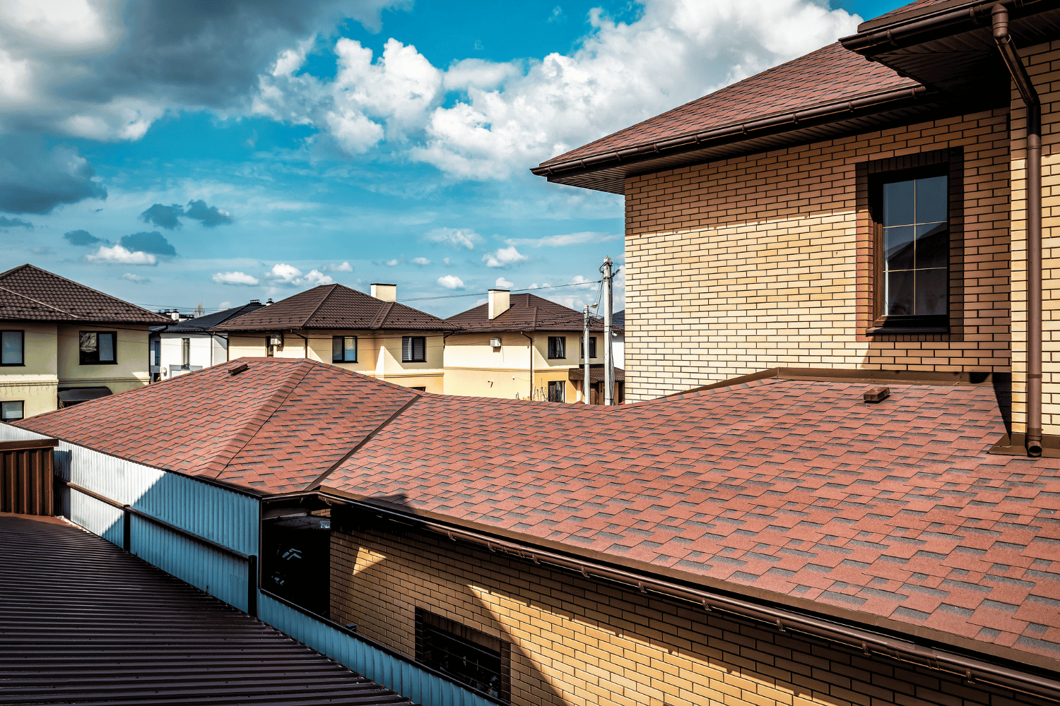 Step-by-step process of installing shingles with proper overlap.